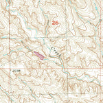 United States Geological Survey Midland SE, SD (1954, 24000-Scale) digital map