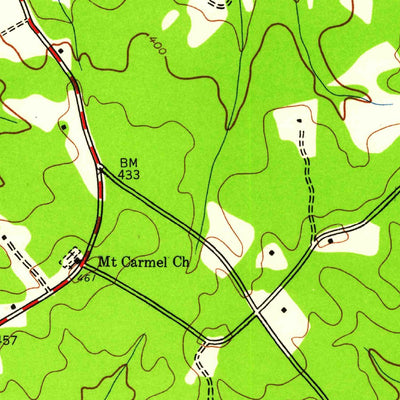United States Geological Survey Midland, VA (1943, 24000-Scale) digital map