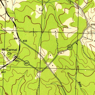 United States Geological Survey Midland, VA (1944, 31680-Scale) digital map