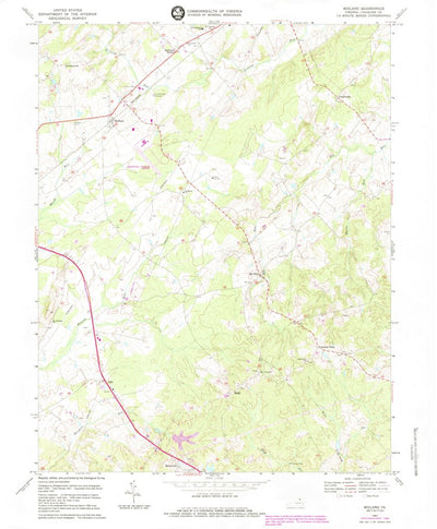 United States Geological Survey Midland, VA (1967, 24000-Scale) digital map