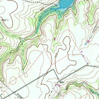 United States Geological Survey Midlothian, TX (1961, 24000-Scale) digital map