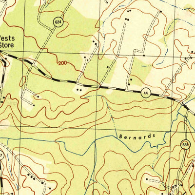 United States Geological Survey Midlothian, VA (1944, 31680-Scale) digital map