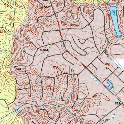 United States Geological Survey Midlothian, VA (1994, 24000-Scale) digital map
