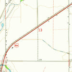 United States Geological Survey Midnight, MS (1965, 24000-Scale) digital map