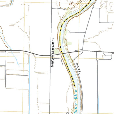 United States Geological Survey Midnight NW, MS (2020, 24000-Scale) digital map