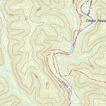 United States Geological Survey Midridge, MO (2021, 24000-Scale) digital map