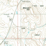 United States Geological Survey Midvale Hill, ID (1987, 24000-Scale) digital map