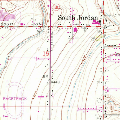 United States Geological Survey Midvale, UT (1963, 24000-Scale) digital map