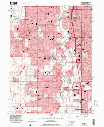 United States Geological Survey Midvale, UT (1999, 24000-Scale) digital map