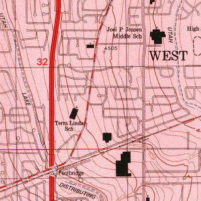 United States Geological Survey Midvale, UT (1999, 24000-Scale) digital map