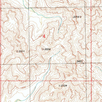 United States Geological Survey Midway, AZ (1996, 24000-Scale) digital map