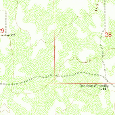 United States Geological Survey Midway Butte, NM (1965, 24000-Scale) digital map