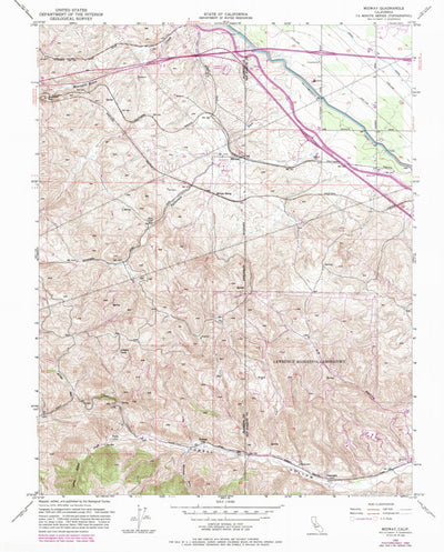 United States Geological Survey Midway, CA (1953, 24000-Scale) digital map