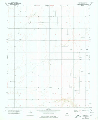 United States Geological Survey Midway, CO (1978, 24000-Scale) digital map
