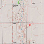 United States Geological Survey Midway Draw West, KS (1979, 24000-Scale) digital map