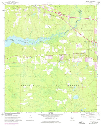 United States Geological Survey Midway, FL (1969, 24000-Scale) digital map