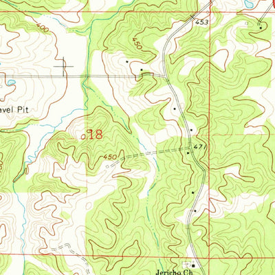 United States Geological Survey Midway, MS (1972, 24000-Scale) digital map