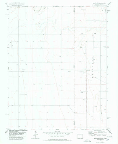 United States Geological Survey Midway NE, CO-KS (1978, 24000-Scale) digital map