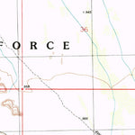 United States Geological Survey Midway NW, AZ (1996, 24000-Scale) digital map