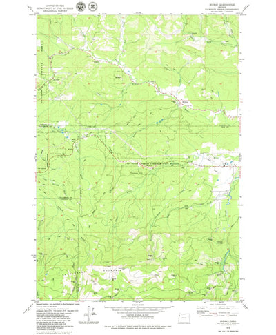 United States Geological Survey Midway, OR (1979, 24000-Scale) digital map