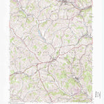 United States Geological Survey Midway, PA (1954, 24000-Scale) digital map