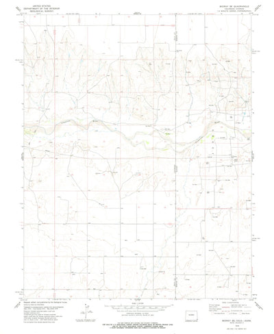 United States Geological Survey Midway SE, CO-KS (1978, 24000-Scale) digital map