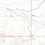 United States Geological Survey Midway SE, WY (1991, 24000-Scale) digital map