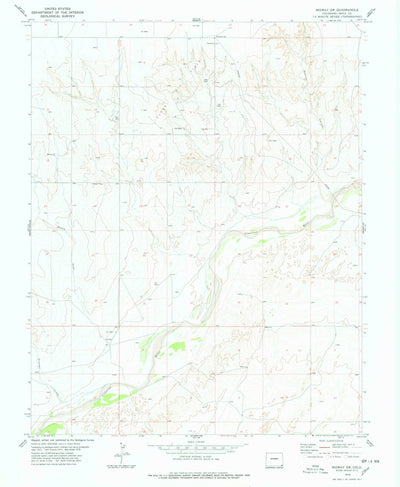 United States Geological Survey Midway SW, CO (1978, 24000-Scale) digital map