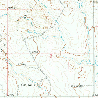 United States Geological Survey Midway SW, CO (1978, 24000-Scale) digital map