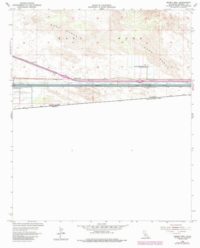 United States Geological Survey Midway Well, CA (1954, 24000-Scale) digital map