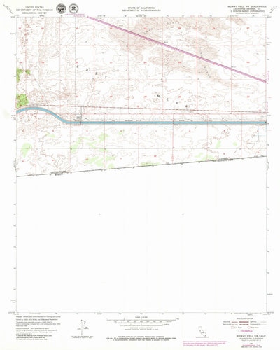 United States Geological Survey Midway Well NW, CA (1954, 24000-Scale) digital map