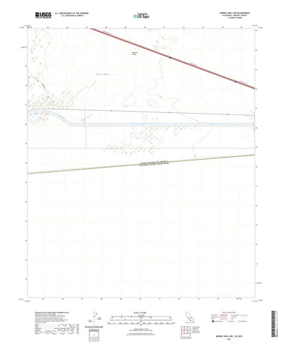 United States Geological Survey Midway Well NW, CA (2021, 24000-Scale) digital map