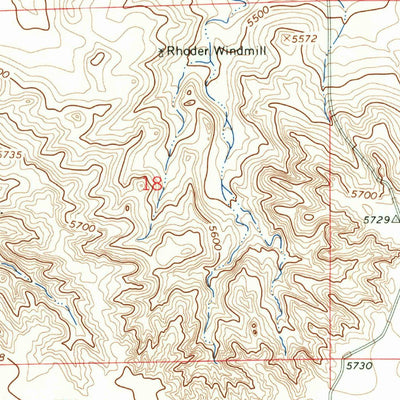 United States Geological Survey Midway, WY (1963, 24000-Scale) digital map