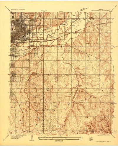 United States Geological Survey Midwest City, OK (1934, 24000-Scale) digital map