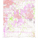 United States Geological Survey Midwest City, OK (1956, 24000-Scale) digital map