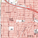 United States Geological Survey Midwest City, OK (1986, 24000-Scale) digital map