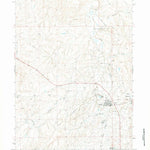 United States Geological Survey Midwest, WY (1968, 24000-Scale) digital map