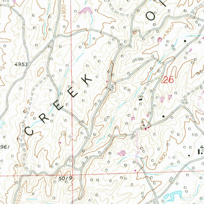 United States Geological Survey Midwest, WY (1968, 24000-Scale) digital map