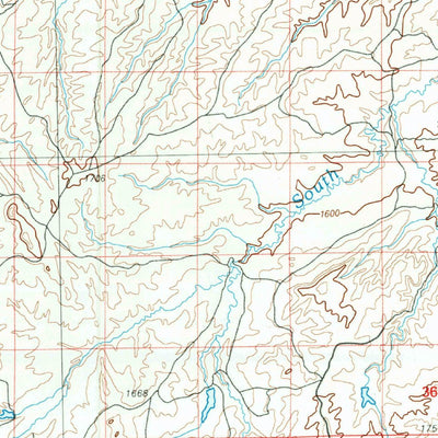 United States Geological Survey Midwest, WY (1981, 100000-Scale) digital map