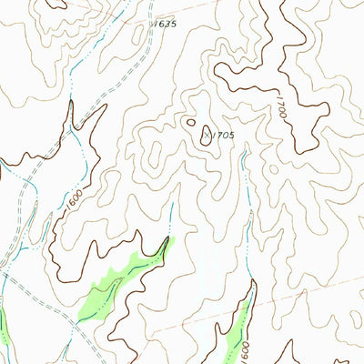 United States Geological Survey Miers Ranch, TX (1972, 24000-Scale) digital map