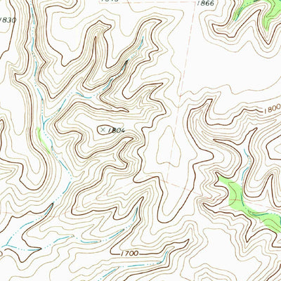 United States Geological Survey Miers Ranch, TX (1972, 24000-Scale) digital map