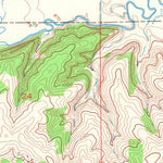 United States Geological Survey Mifflin, WI (1952, 24000-Scale) digital map