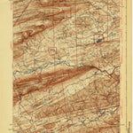 United States Geological Survey Mifflinburg, PA (1943, 62500-Scale) digital map