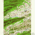 United States Geological Survey Mifflinburg, PA (1953, 62500-Scale) digital map