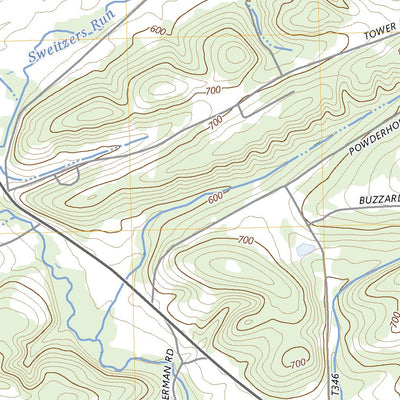 United States Geological Survey Mifflinburg, PA (2023, 24000-Scale) digital map