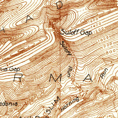United States Geological Survey Mifflintown, PA (1925, 48000-Scale) digital map