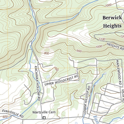 United States Geological Survey Mifflinville, PA (2023, 24000-Scale) digital map