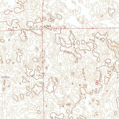 United States Geological Survey Mignery Ranch, NE (1960, 24000-Scale) digital map