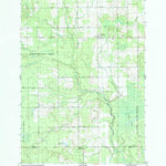 United States Geological Survey Mikado, MI (1989, 24000-Scale) digital map