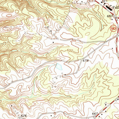 United States Geological Survey Mike, VA (1966, 24000-Scale) digital map